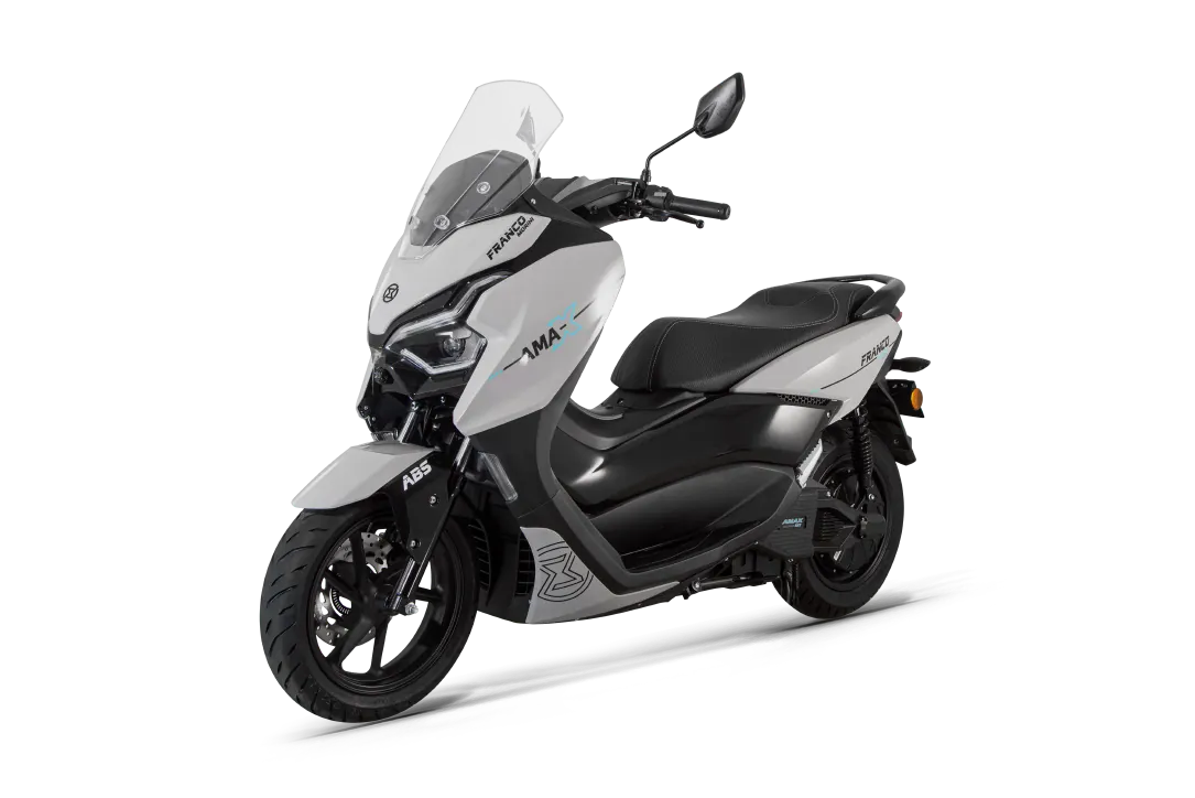 Preview of a Franco Morini electric urban motorcycle